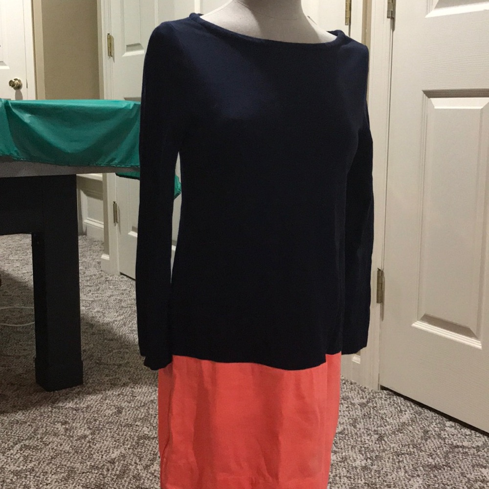 J Crew colorblock dress